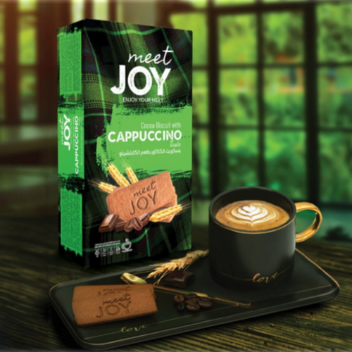 Meet Joy Cocoa Biscuit with Cappuccino Taste 220g