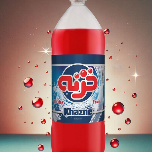 khazne fruit gas drink 2 lt