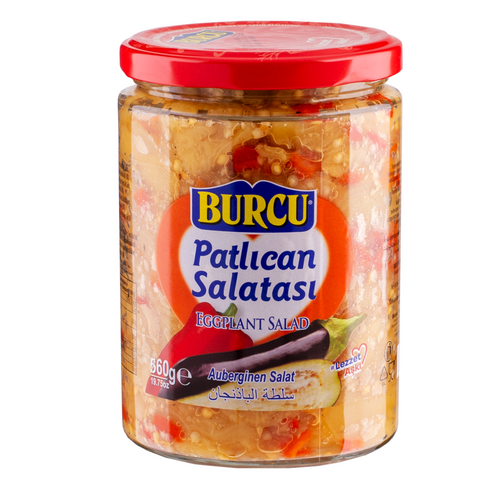 560 GR EGGPLANT SALAD IN GLASS JAR