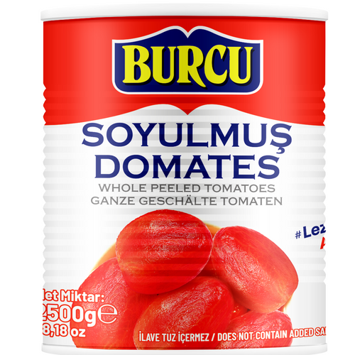 2500 GR WHOLE PEELED TOMATOES