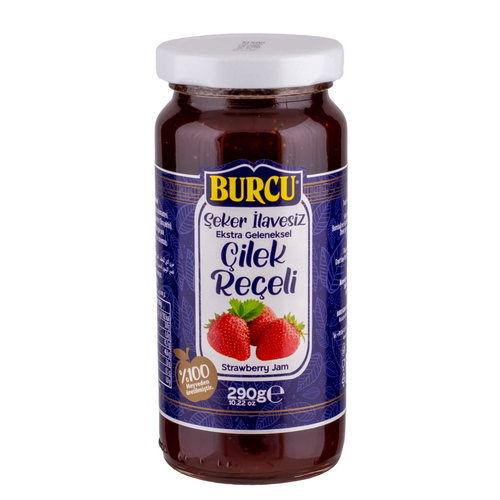 290 GR STRAWBERRY JAM (NO ADDED-SUGAR)