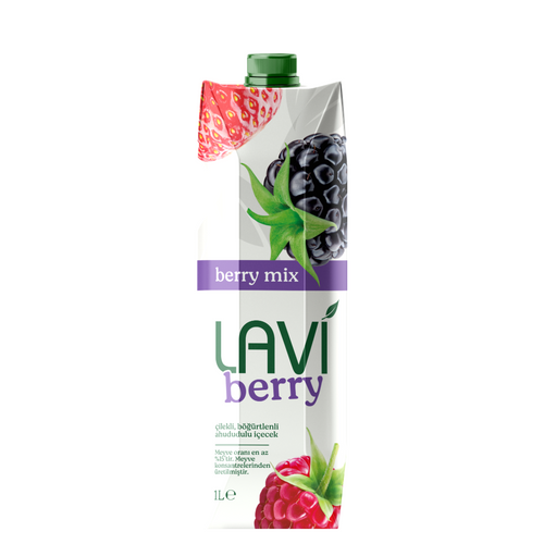 1L Tetrapak Lavi BERRY MIX DRINK