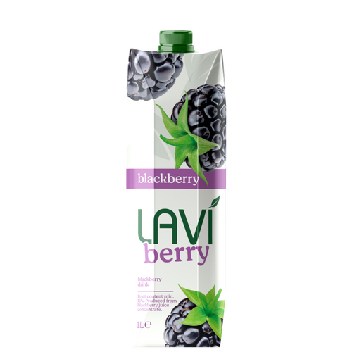 1L Tetrapak Lavi BLACKBERRY DRINK