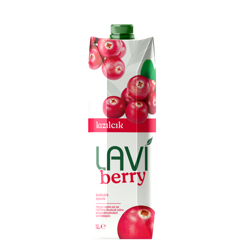 1L Tetrapak Lavi CRANBERRY DRINK