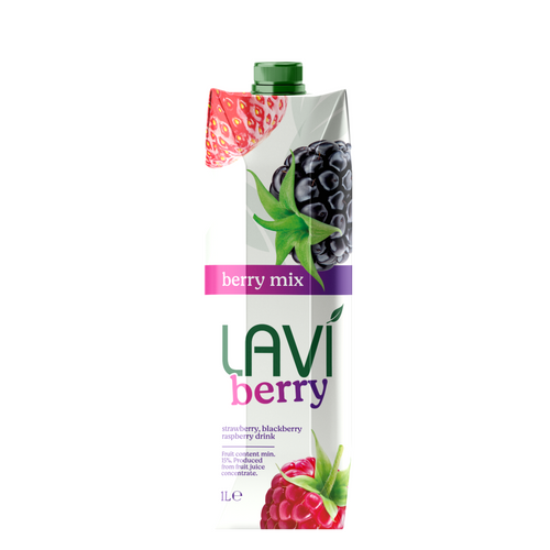1L Tetrapak Lavi BERRY MIX DRINK