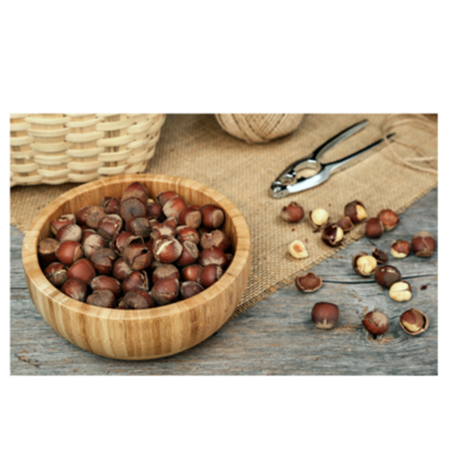 Roasted and Cracked Hazelnut