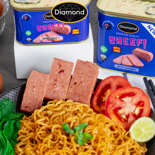 Diamond CHEEF: Chicken & Beef Luncheon Meat