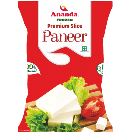 Ananda Frozen Premium Slice Paneer