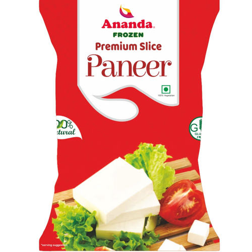 Ananda Frozen Premium Slice Paneer