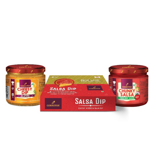 Salsa Dip & Cheesy dip