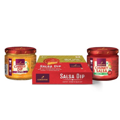 Salsa Dip & Cheesy dip