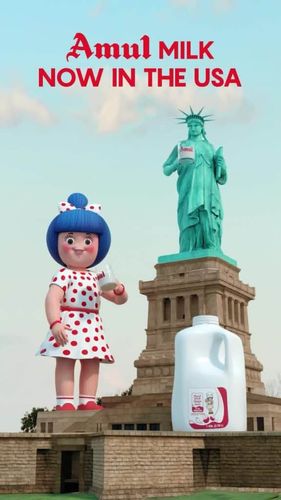 Amul Milk launch in USA