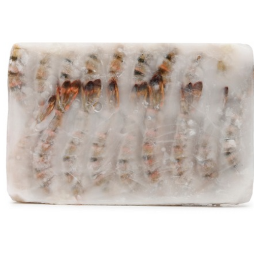 Black Tiger Shrimps Head on Shell on