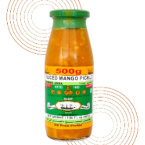 Sliced Mango Pickle In Vinegar
