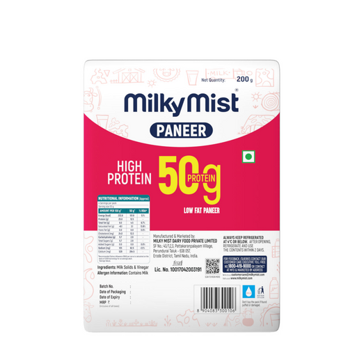 Milky Mist Paneer