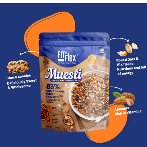 Muesli - Choco Almond Cookie Delights