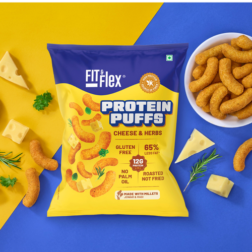 Protein Puffs - Cheese & Herbs