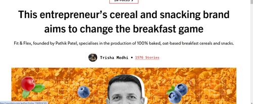 This entrepreneur’s cereal and snacking brand aims to change the breakfast game