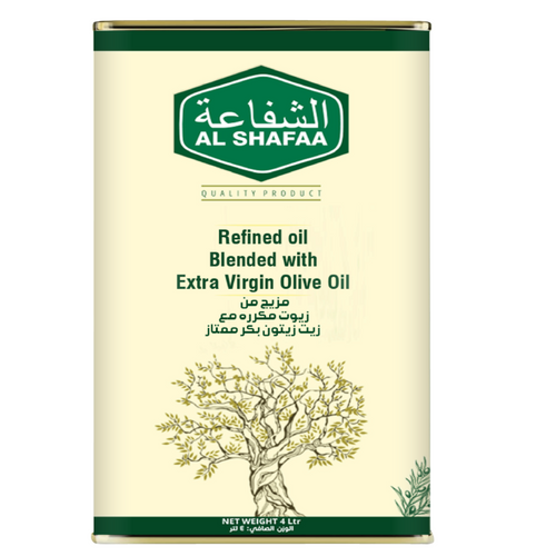 Al Shafaa Refined Oil Blended with Extra Virgin Olive Oil