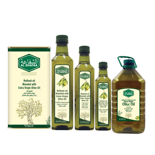 Al Shafaa Refined Oil Blended with Extra Virgin Olive Oil