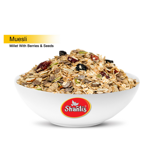 Shantis Millet with Berries & Seeds Muesli
