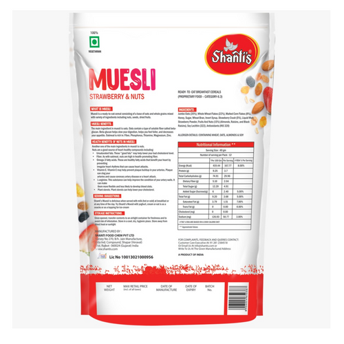 Shanti's Strawberry Muesli