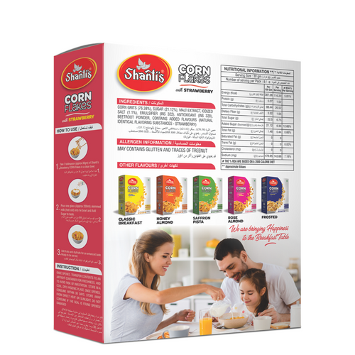 Strawberry Corn Flakes