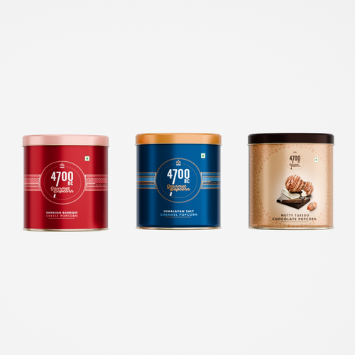 Gourmet Popcorn Tins