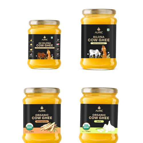 Discover the Unique Benefits of Auric Ghee: Organic, A2 Cow, Bilona, and More!  Description: