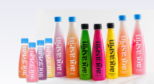 Aquaspin Vitamin water brochure