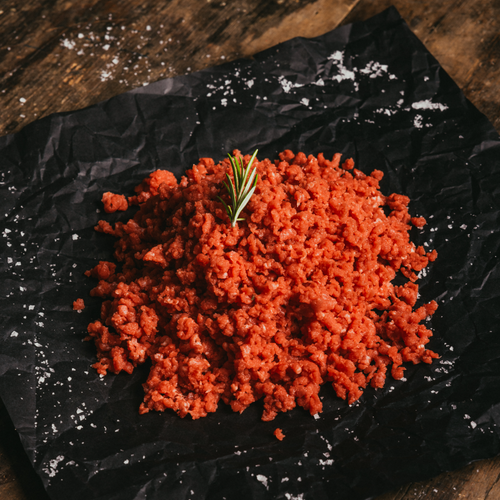 Organic minced beef