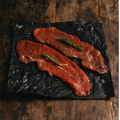 Organic beef schnitzel