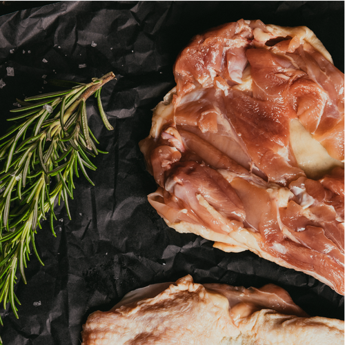 Organic chicken thigh boned