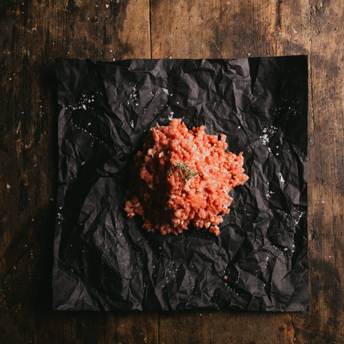 Organic minced veal