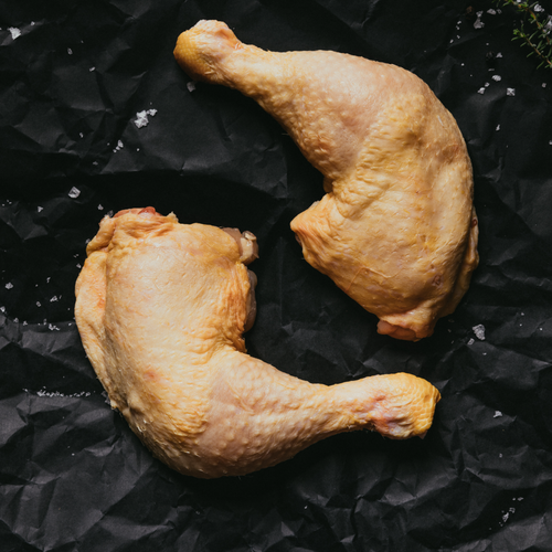 Organic chicken leg