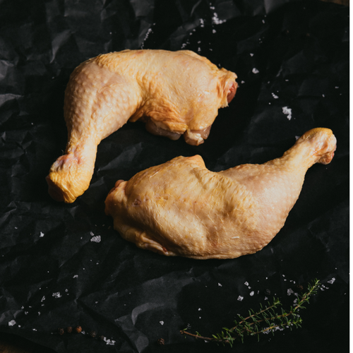 Organic chicken leg