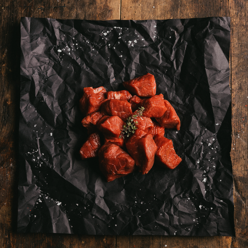 Organic beef goulash