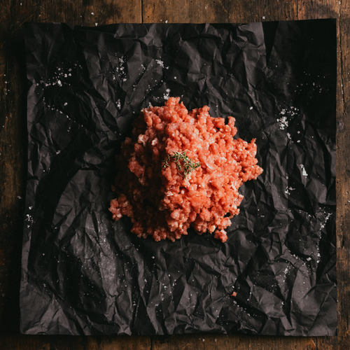 Organic minced veal