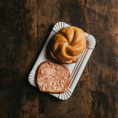 Cheese-Leberkäse