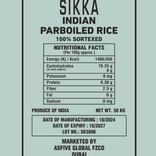 Parboiled Rice