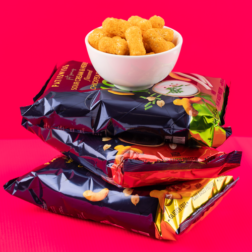 PATISWISS - Smokin’ BBQ Flavored Chickpea Puffs