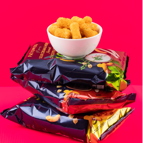 PATISWISS - Hot Paprika Flavored Chickpea Puffs