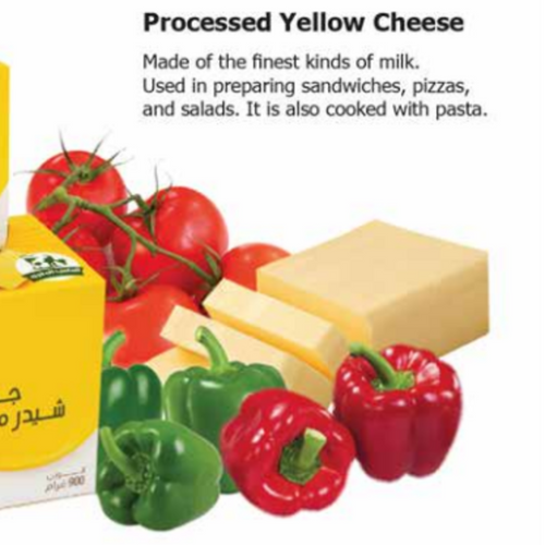 Processed Yellow Cheese