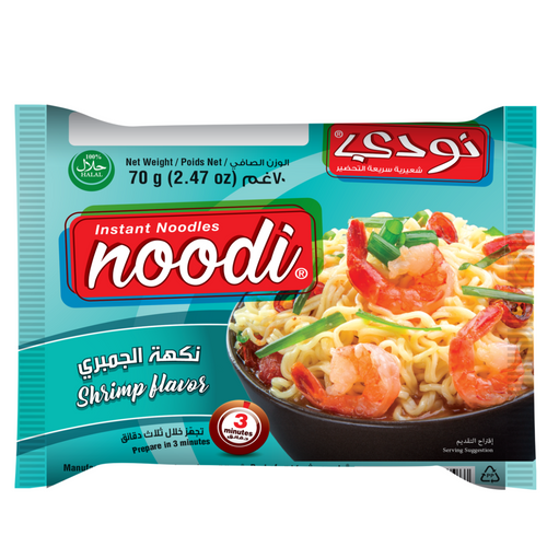Noodi Instant Fried Noodles bags