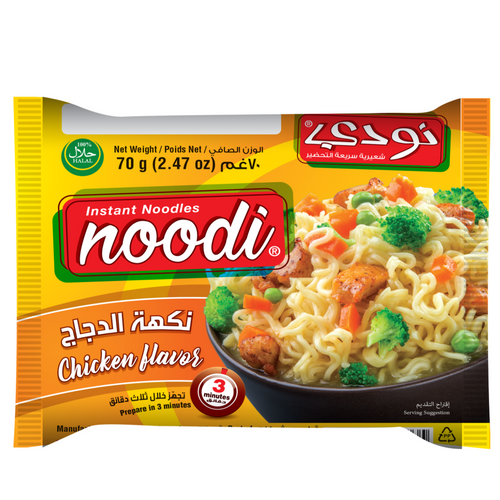 Noodi Instant Fried Noodles bags