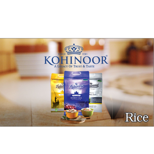 Kohinoor Basmati Rice range