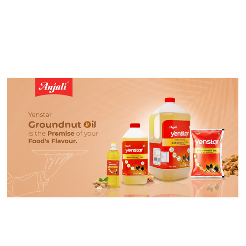 COLD PRESSED GROUNDNUT OIL