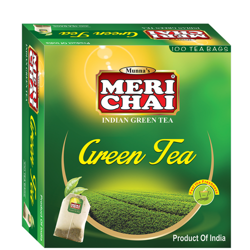 Meri Chai Green Tea 100 Tea Bag