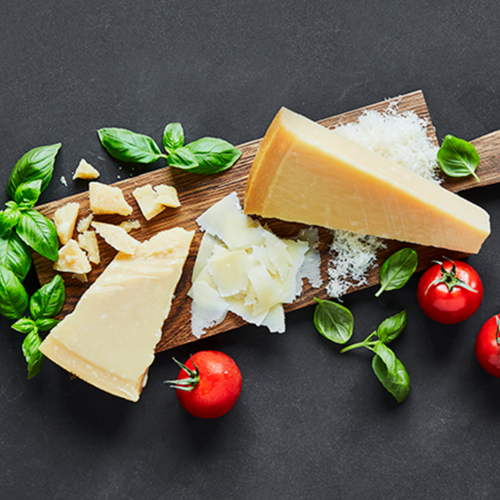 European specialties - Italian hard cheese