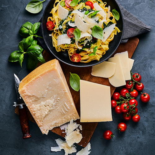 European specialties - Italian hard cheese